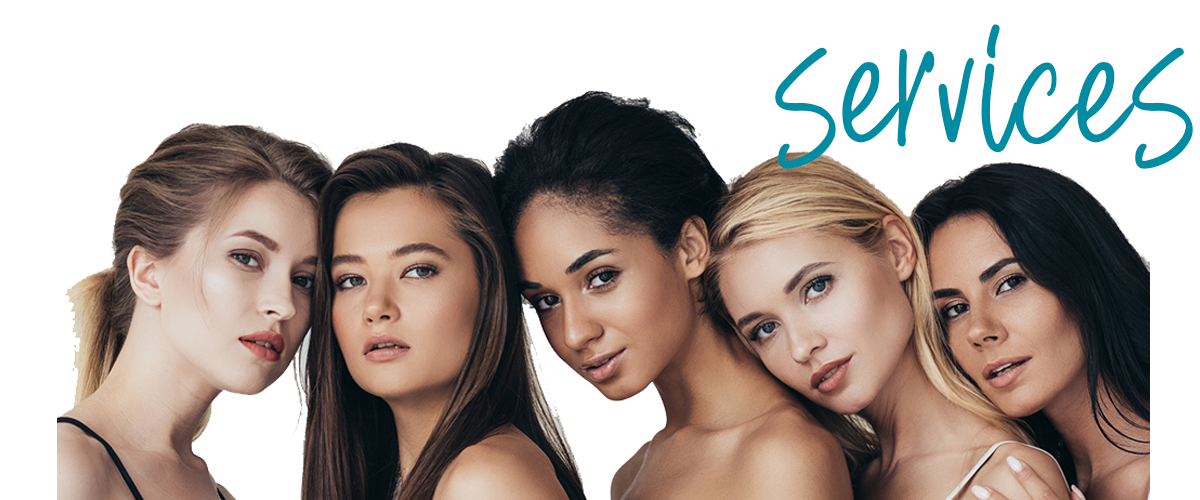 five women who are different races looking at the camera