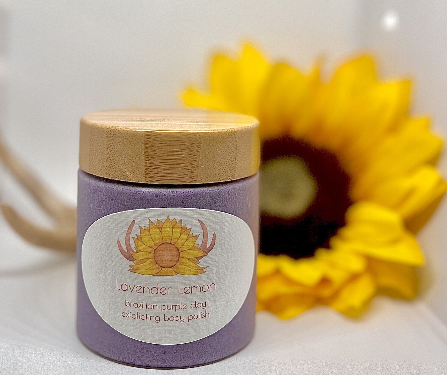 body polish - lavender lemon 250ml - Image 3