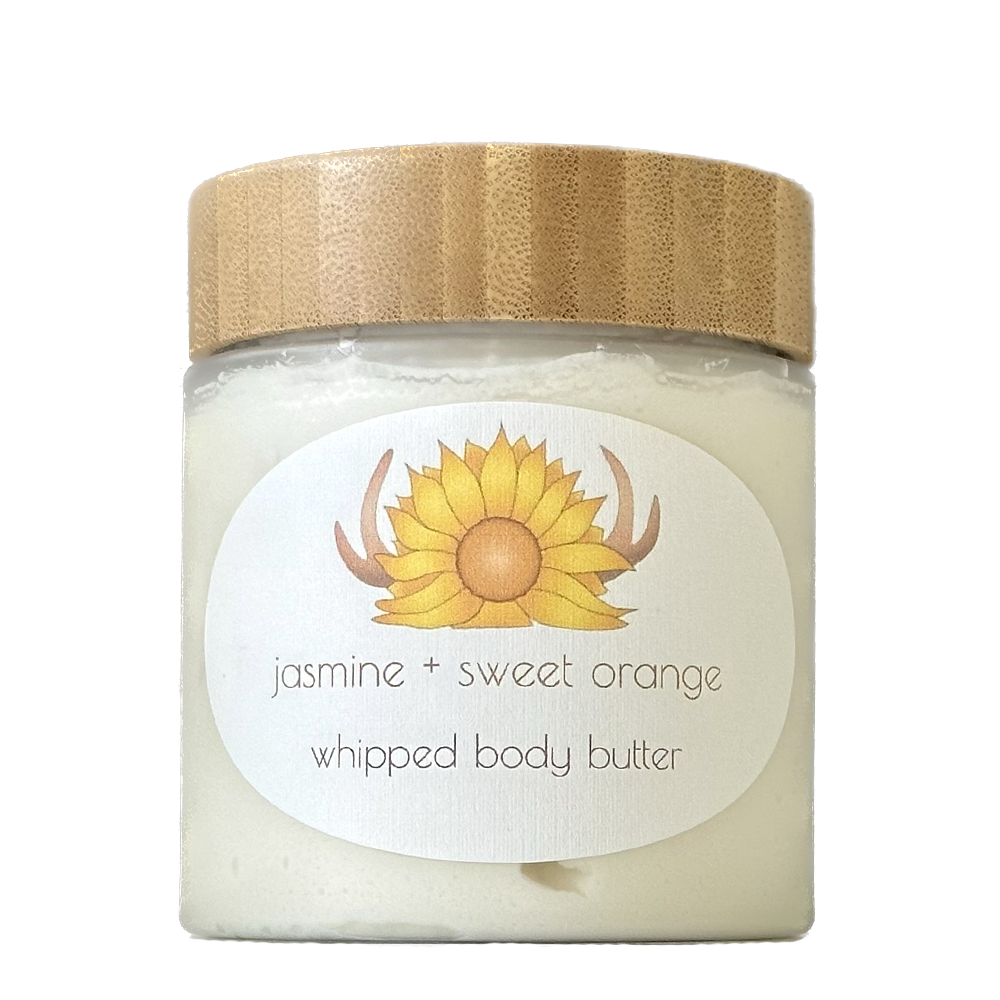 whipped body butter - jasmine sweet orange