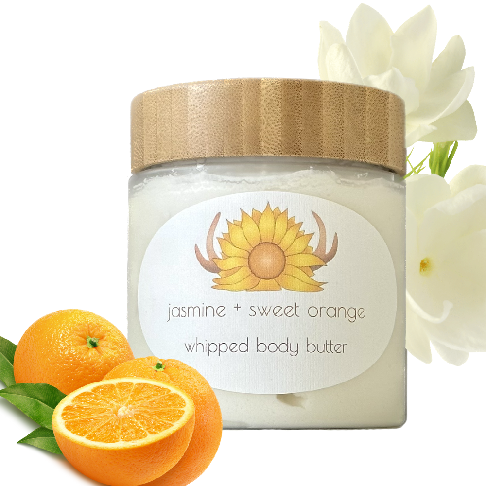 whipped body butter - jasmine sweet orange - Image 2