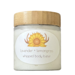 whipped body butter - lavender lemongrass